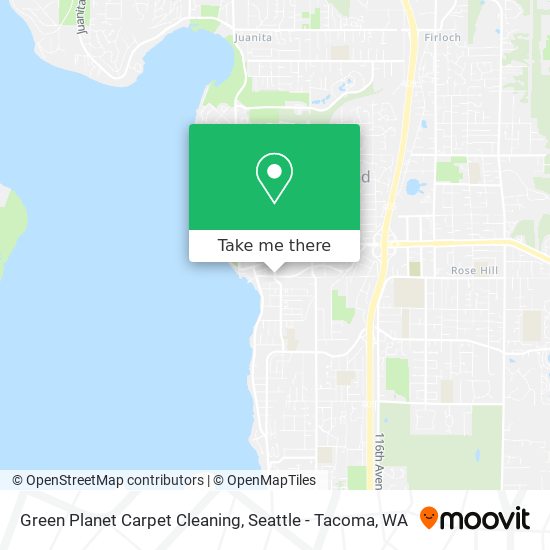 Green Planet Carpet Cleaning map