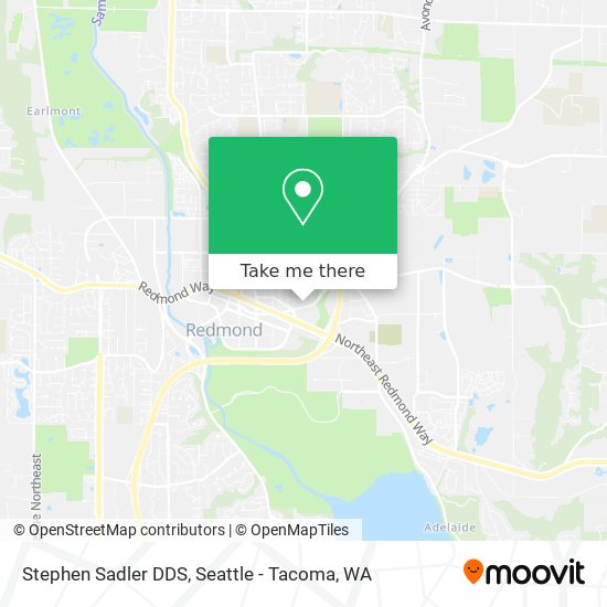 Stephen Sadler DDS map