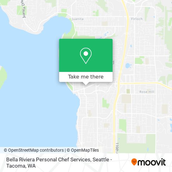 Bella Riviera Personal Chef Services map