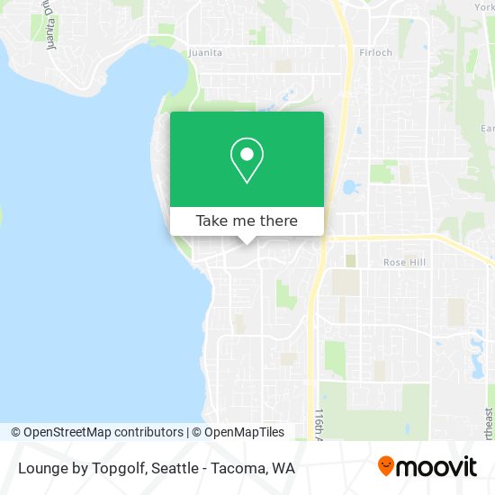 Lounge by Topgolf map