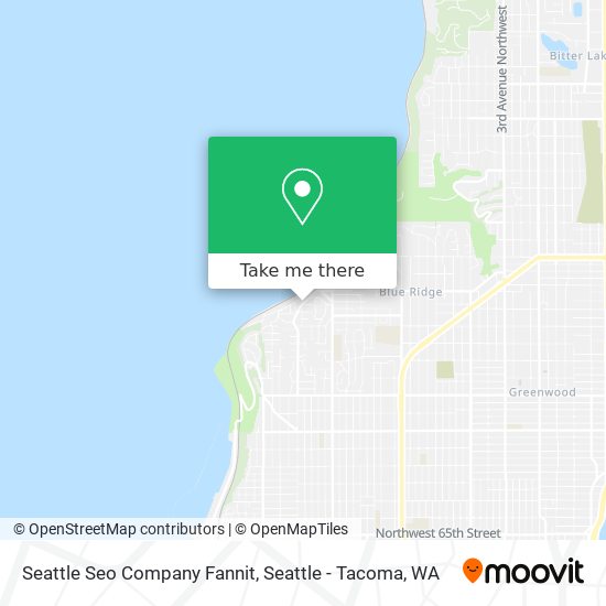 Seattle Seo Company Fannit map