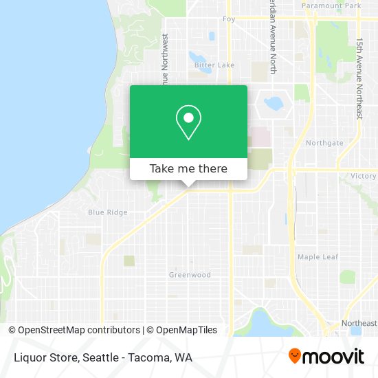 Liquor Store map