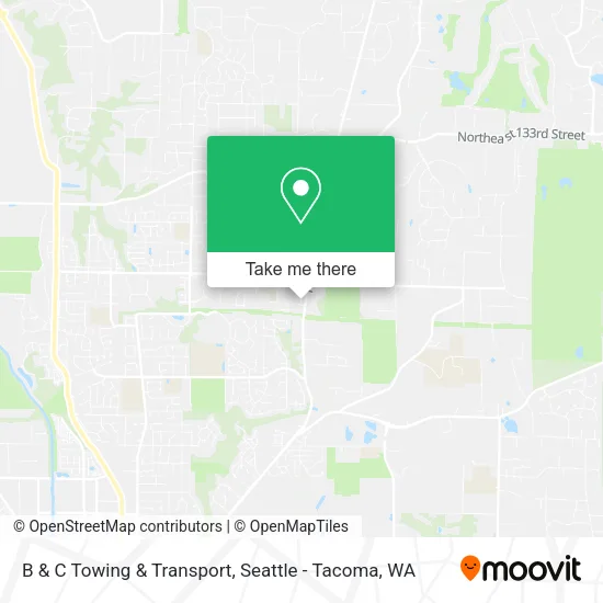 Mapa de B & C Towing & Transport