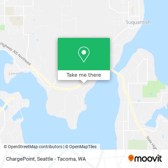 Mapa de ChargePoint