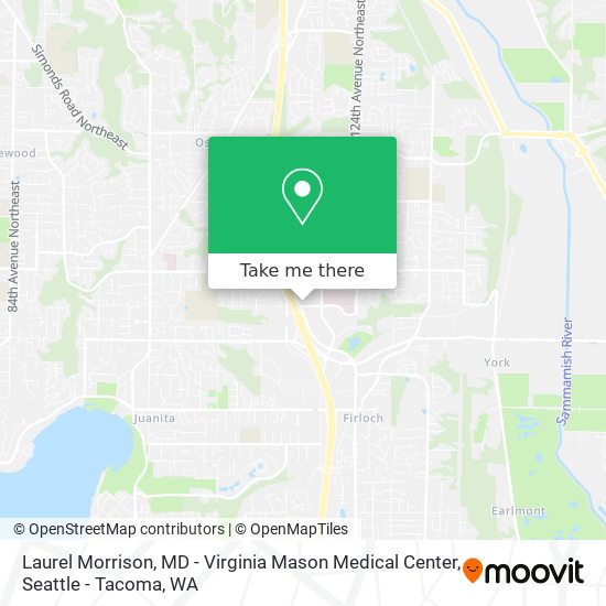 Laurel Morrison, MD - Virginia Mason Medical Center map