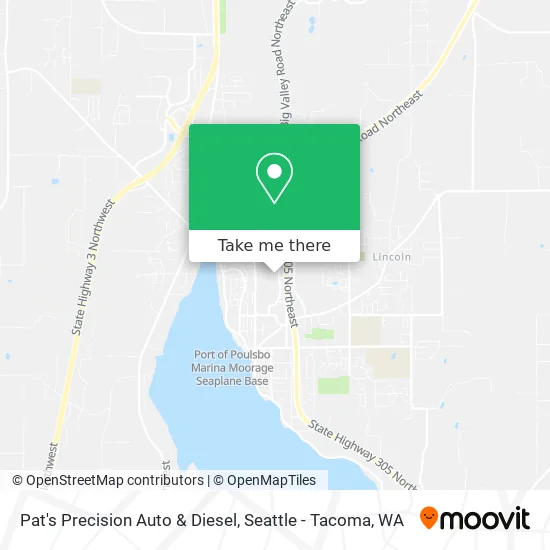 Mapa de Pat's Precision Auto & Diesel