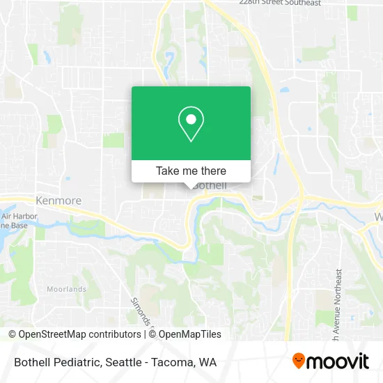 Mapa de Bothell Pediatric