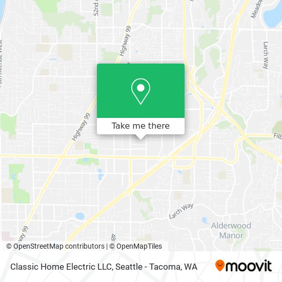 Classic Home Electric LLC map