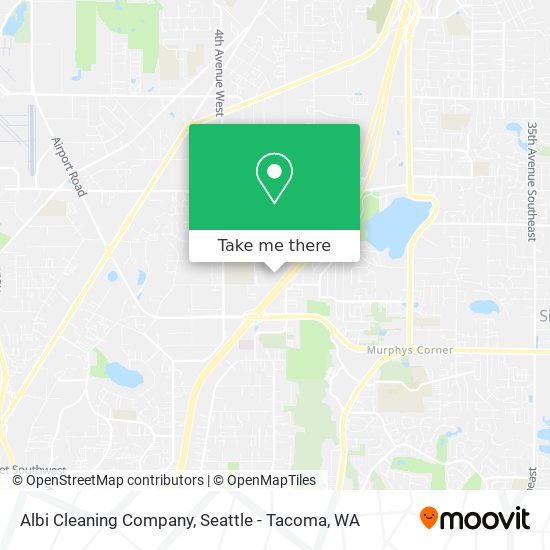 Albi Cleaning Company map