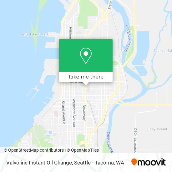 Valvoline Instant Oil Change map