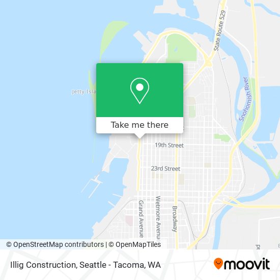 Illig Construction map