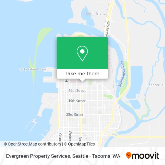 Mapa de Evergreen Property Services