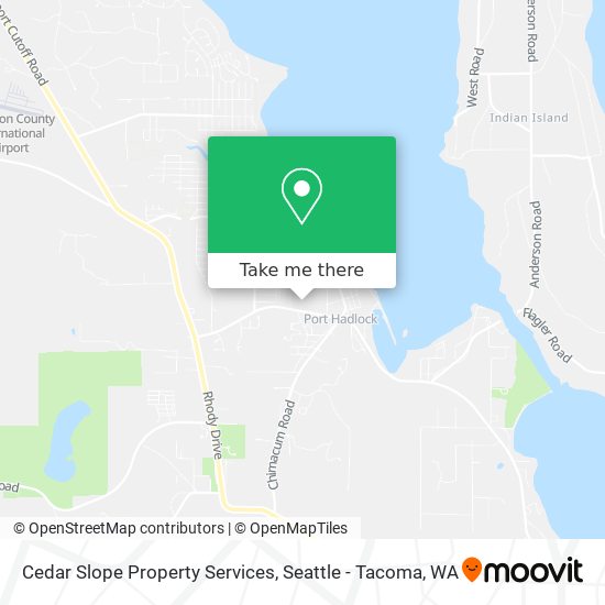 Cedar Slope Property Services map