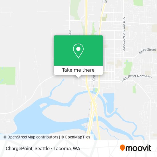 Mapa de ChargePoint