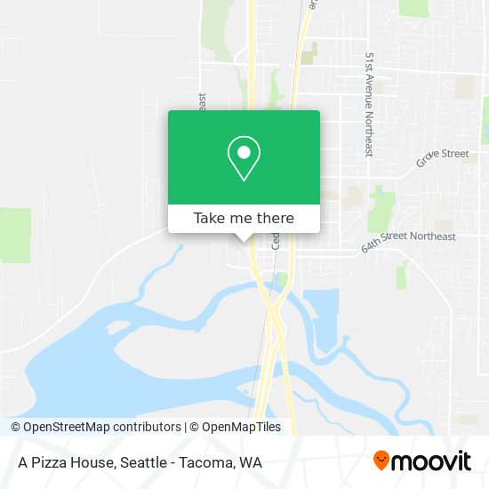 Mapa de A Pizza House