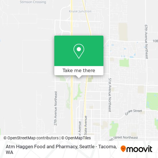 Mapa de Atm Haggen Food and Pharmacy