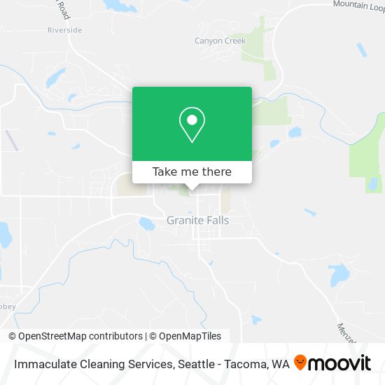 Immaculate Cleaning Services map