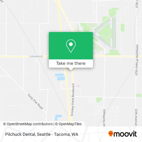 Mapa de Pilchuck Dental