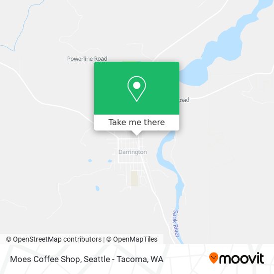 Mapa de Moes Coffee Shop