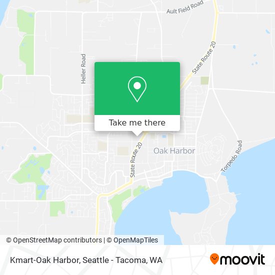 Mapa de Kmart-Oak Harbor