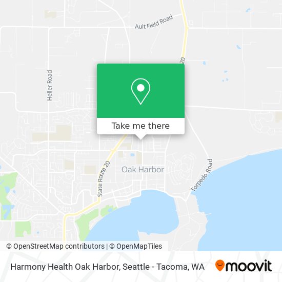 Mapa de Harmony Health Oak Harbor