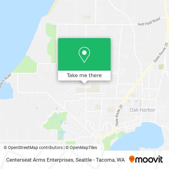 Centerseat Arms Enterprises map