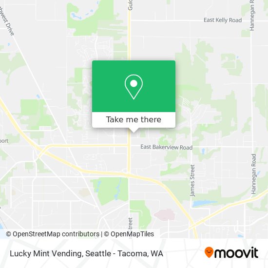 Mapa de Lucky Mint Vending