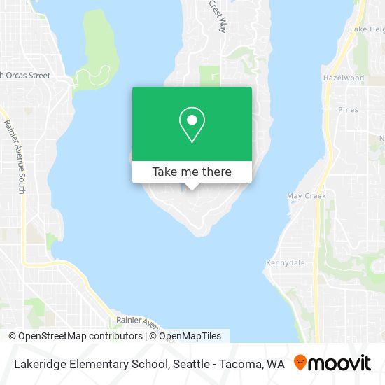 Mapa de Lakeridge Elementary School