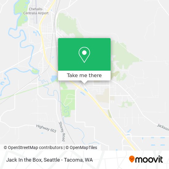 Jack In the Box map