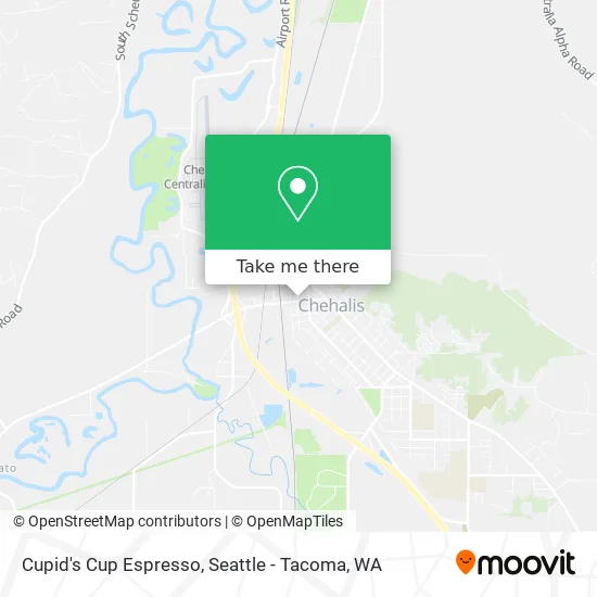 Mapa de Cupid's Cup Espresso