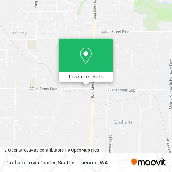 Mapa de Graham Town Center