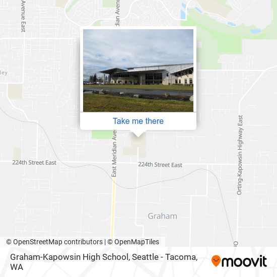 Mapa de Graham-Kapowsin High School