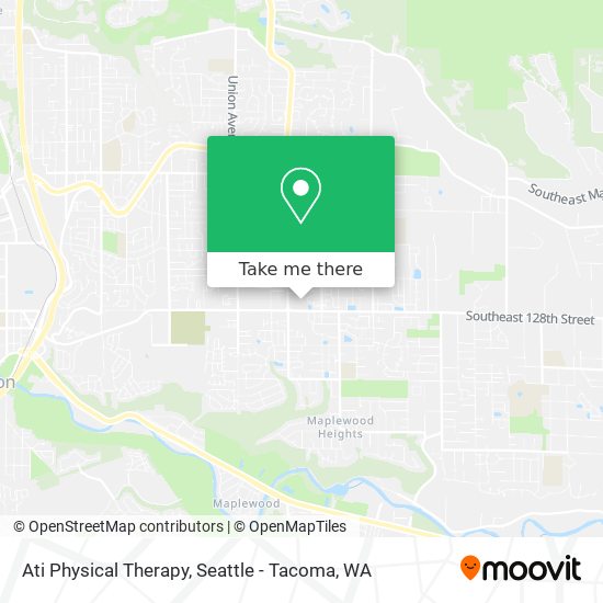 Ati Physical Therapy map