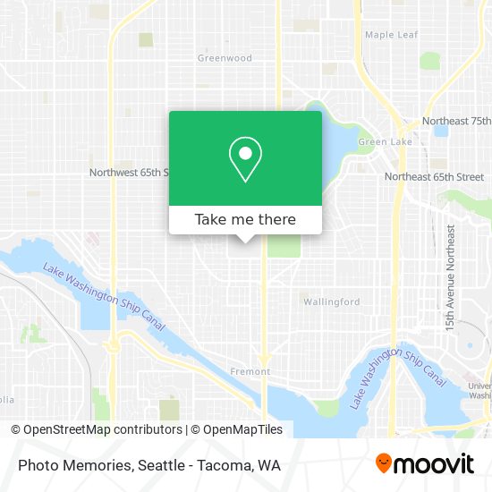 Photo Memories map