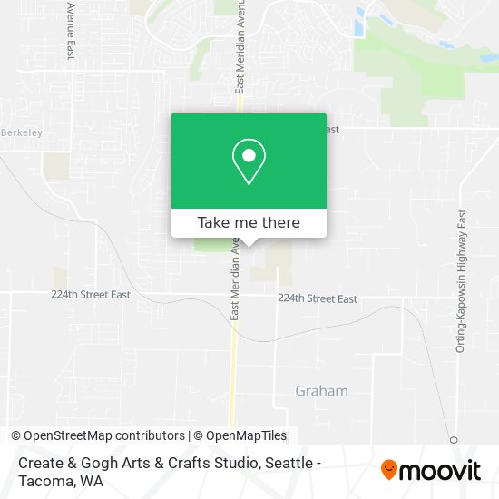Create & Gogh Arts & Crafts Studio map