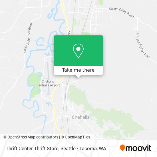 Thrift Center Thrift Store map