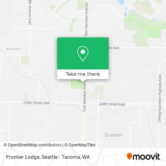 Frontier Lodge map