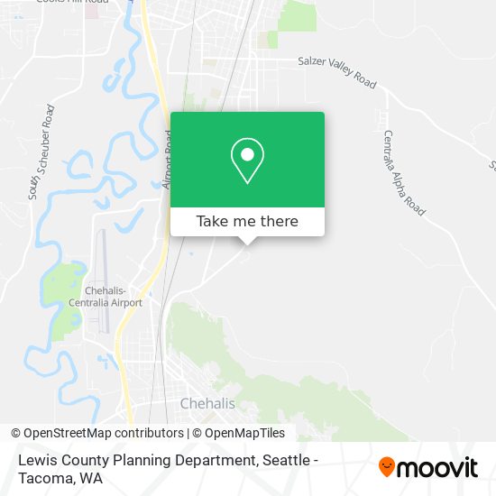 Mapa de Lewis County Planning Department