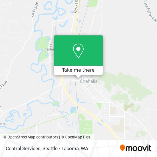 Central Services map