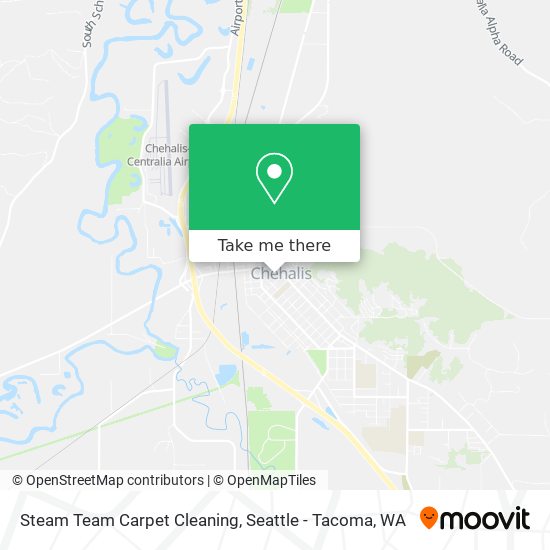 Steam Team Carpet Cleaning map