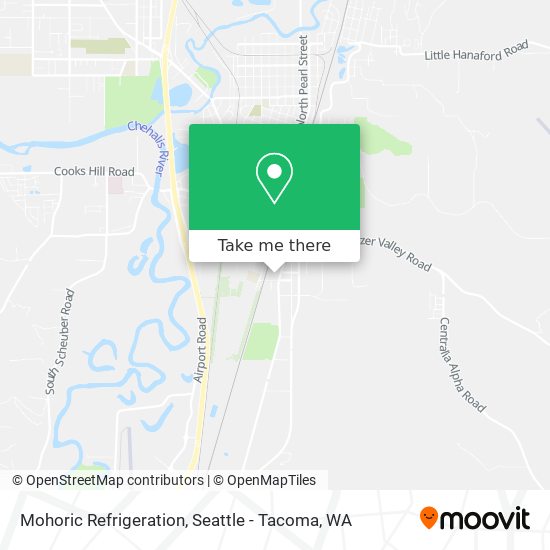 Mohoric Refrigeration map