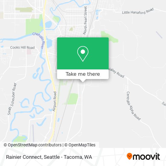 Mapa de Rainier Connect