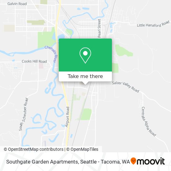 Southgate Garden Apartments map