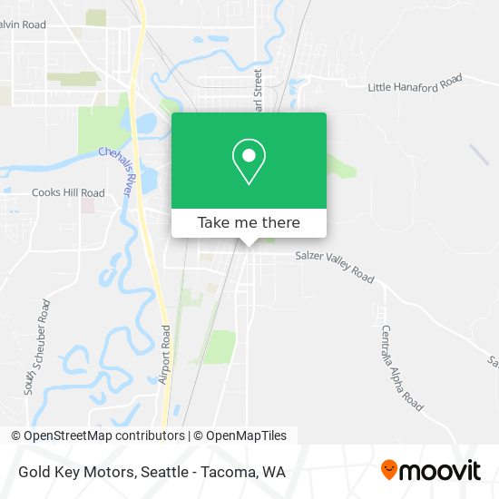 Gold Key Motors map