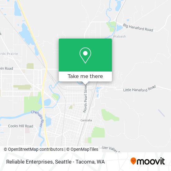 Mapa de Reliable Enterprises