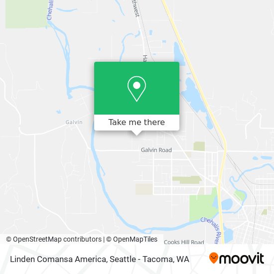 Linden Comansa America map