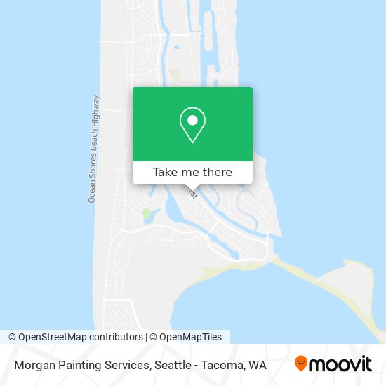 Morgan Painting Services map