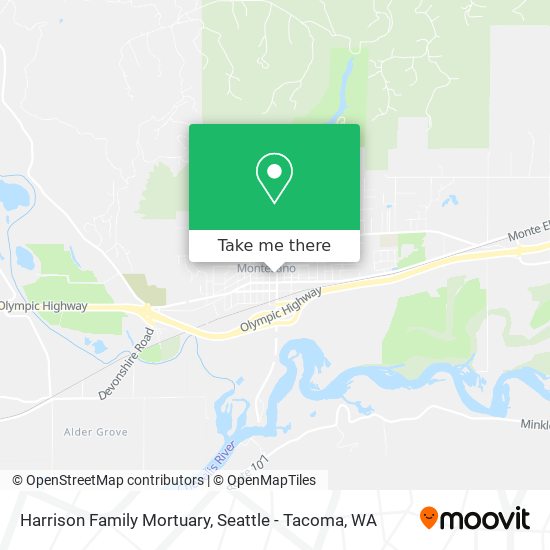 Harrison Family Mortuary map