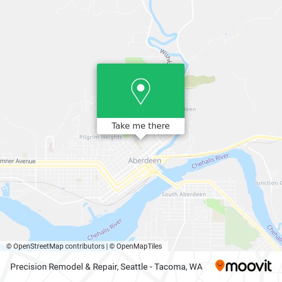 Precision Remodel & Repair map