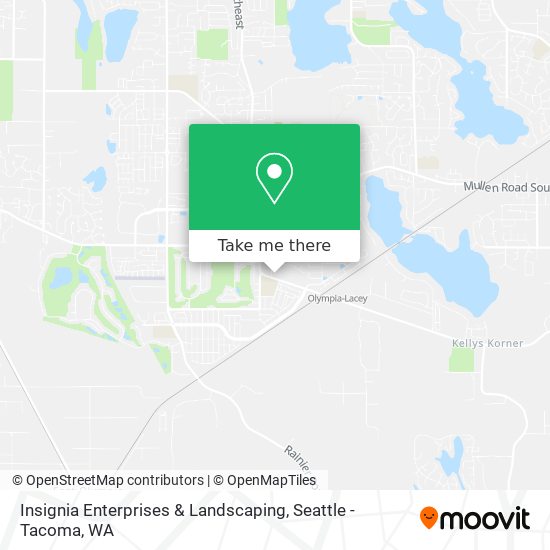 Insignia Enterprises & Landscaping map